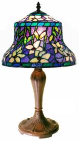 Tiffany-style Blue Table Lamp