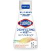 Clorox Disinfectant Mist Refill, Multi-Surface Spray, Lemongrass Mandarin, 16 oz