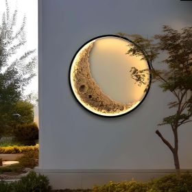 3D Moon Wall Lamp Indoor and Outdoor Lighting