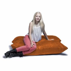 Jaxx 3.5 Ft Pillow Saxx Kids Bean Bag, Mandarin