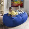 Jaxx 4 ft Lounger Bean Bag, Blueberry