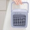 Portable USB Personal Mini Air Conditioner Fan;  3 Speeds;  Quiet;  Adjustable Vane;  Ice Water Tank