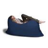 Jaxx 5.5 ft Pillow Saxx Bean Bag Pillow, Navy