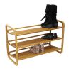 Oceanstar SR1231 3 Tier Bamboo Shoe Rack