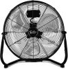 Simple Deluxe 20 Inch 3-Speed High Velocity Heavy Duty Metal Industrial Floor Fans Quiet for Home, Commercial, Residential, and Greenhouse Use, Outdoo