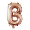 5Pcs 16Inch Rose Gold Bride Letter Foil Balloons Wedding Decoration Baby Shower Valentines Day Party Bride Love Gift Supplies