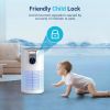 Air Purifiers for Home Large Room Up to 1500ft¬≤ with Aromatherapy, MOOKA HEPA Air Purifier for Bedroom Pets Kitchen, Air Filter Cleaner for Smoke Pol