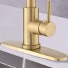 Pull Down Kitchen Faucet with Sprayer Stainless Steel