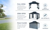 Luxembourg Gazebo (Powder Coated)